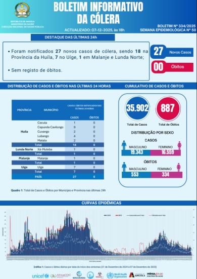 Boletim de Colera 2025 Nº 334